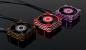 Preview: Wrap-Up Next 0828-FD Premium Aluminum Cooling Fan 30mm (red)